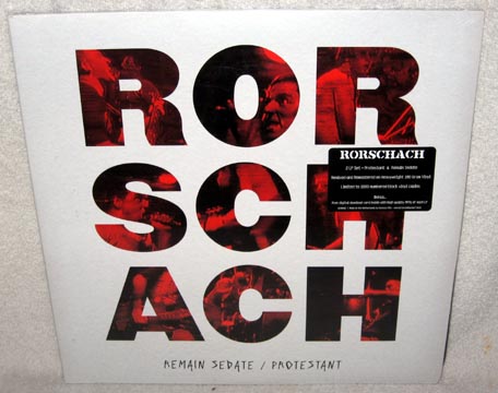 RORSCHACH "Remain Sedate / Protestant" 2xLP (Gern Blandsten)